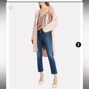 🌷Veronica Beard Pink Sequin Coda Camisole size 12